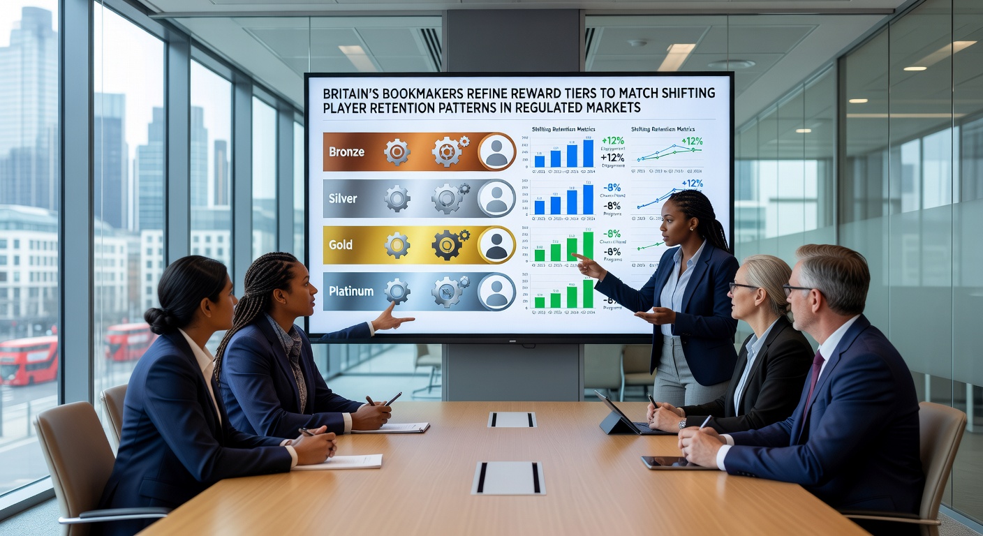 British bookmakers reviewing and updating customer reward tier structures in licensed betting environments