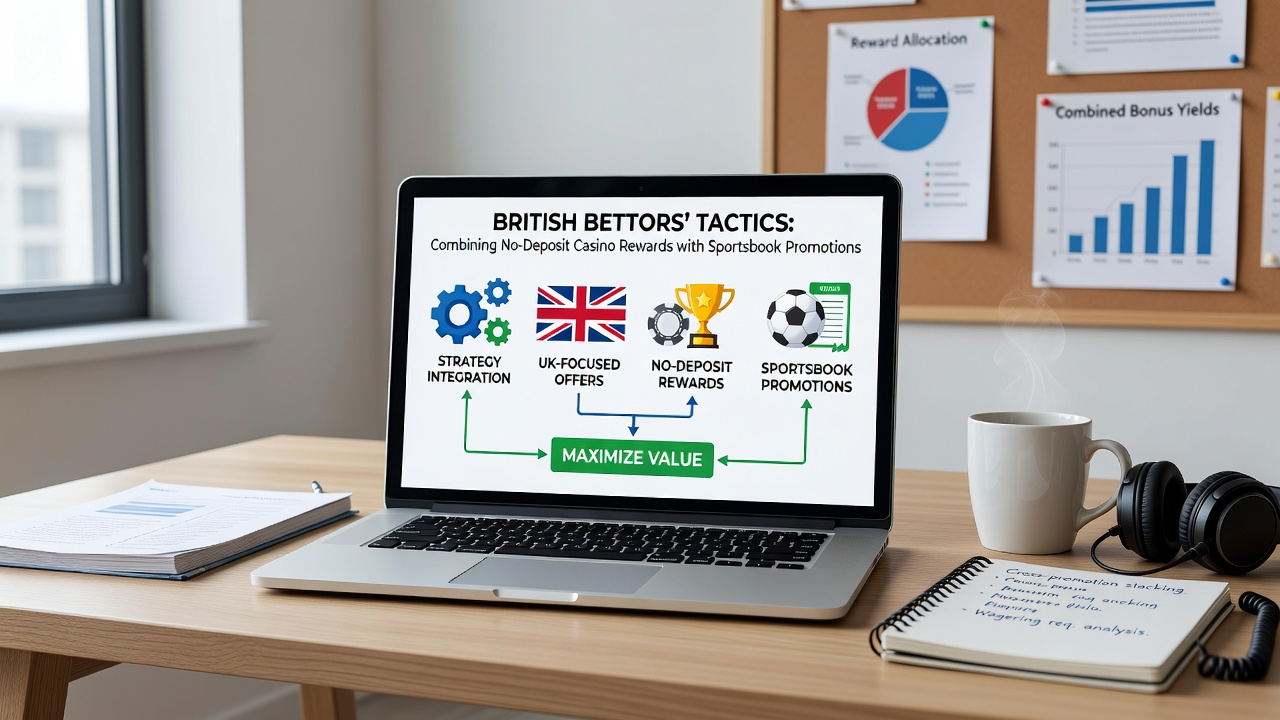 Sportsbook interface displaying combined bonus tracking for UK users