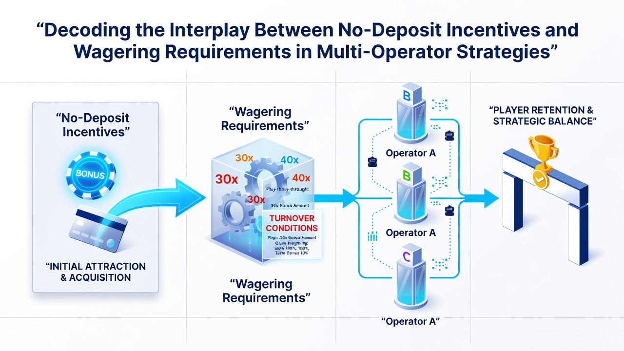 Diagram depicting multi-operator bonus stacking and rollover tracking systems