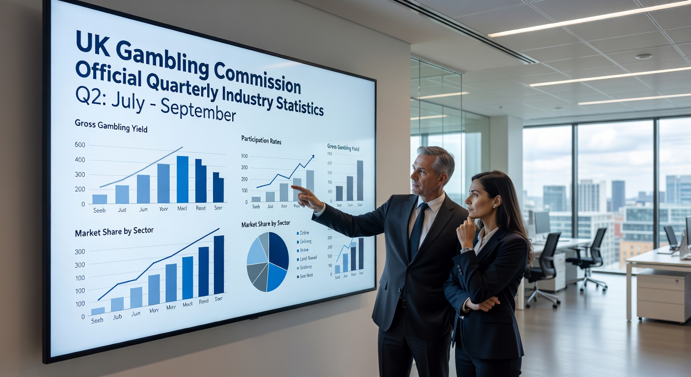 Infographic detailing remote versus non-remote GGY contributions in the UK gambling sector for Q2 2025/26, emphasizing the £2.0 billion remote surge
